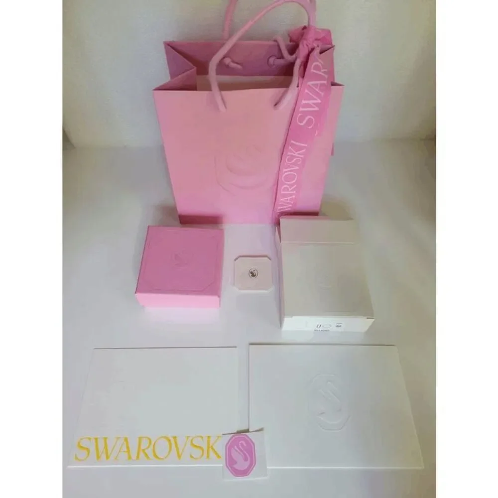 🦢 SWAROVSKI Jewelry Authentic EMPTY Box Packaging